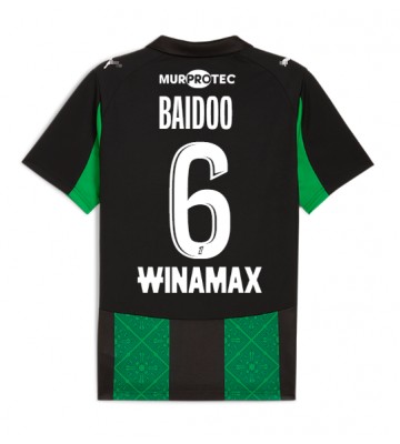 RC Lens Samson Baidoo #6 Segunda Equipación 2025-26 Manga Corta